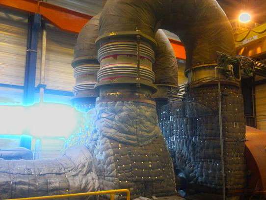 Turbinenisolierung matten