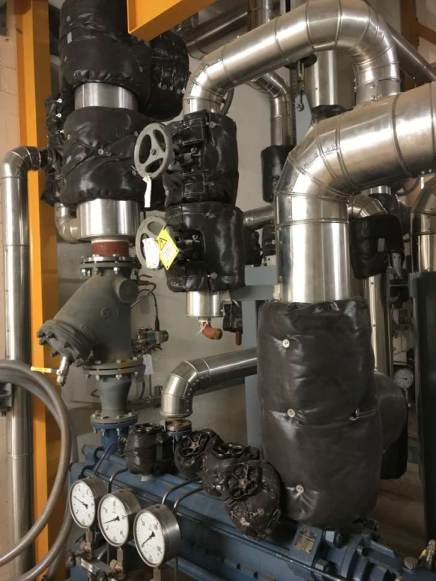 insulation for power plants piping